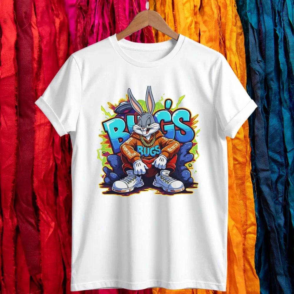 Yourdora Premium Custom Streetwear T-Shirt - Marvin & Bugs Urban Graffiti