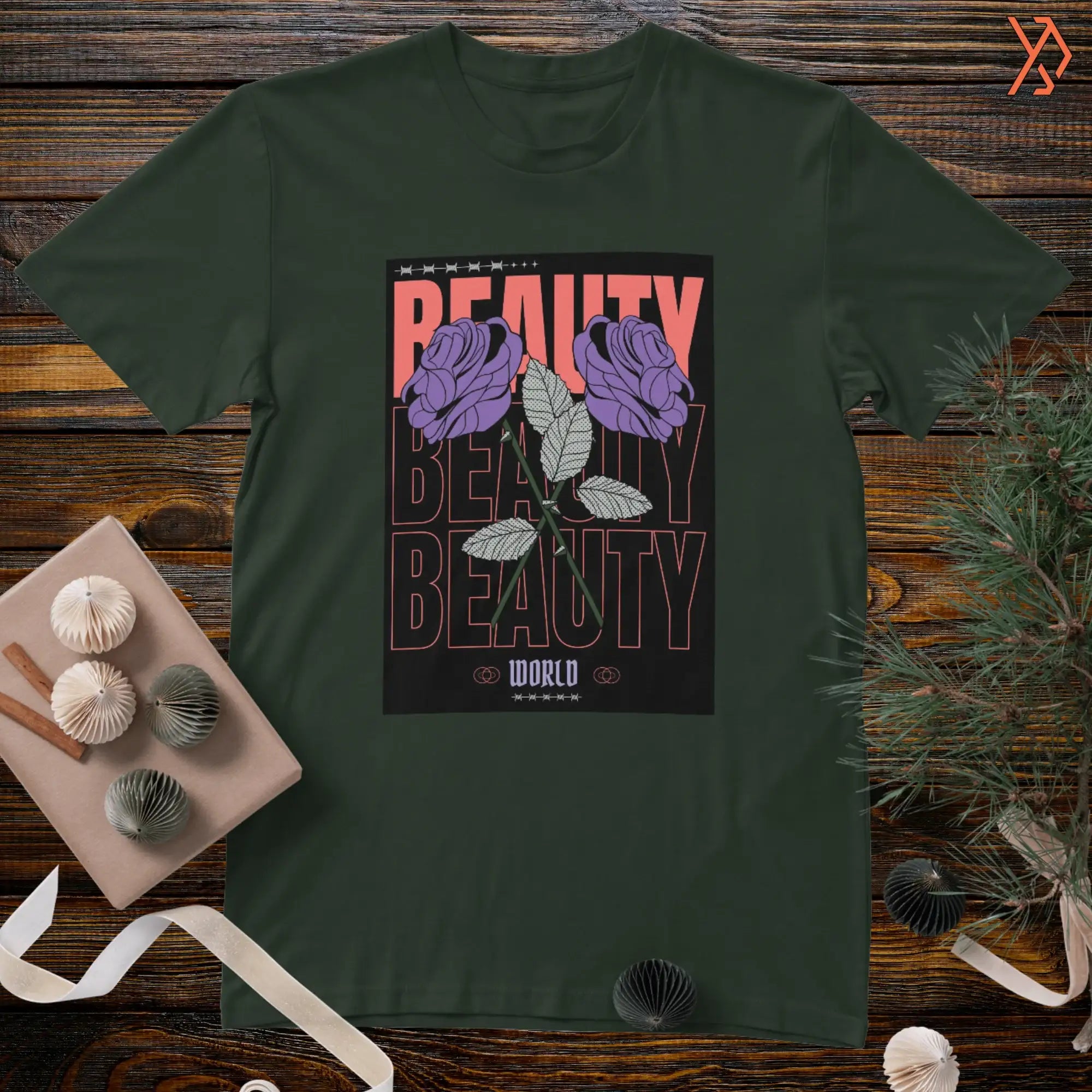 Beauty with flower Printed HS T-Shirt – Yourdora | Premium Streetwear