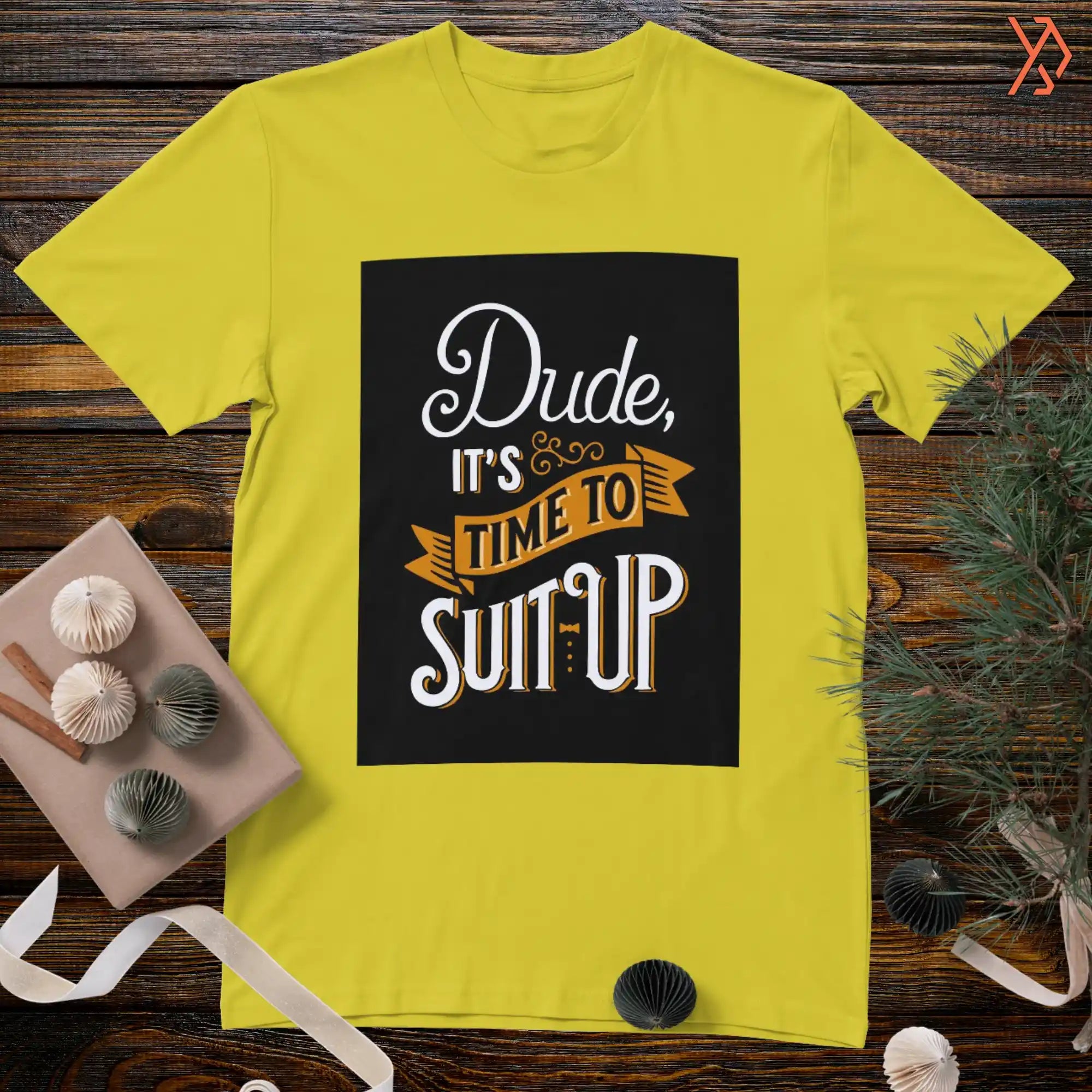 Dude Its time to Suit Up Printed HS T-Shirt – Yourdora | Premium Streetwear