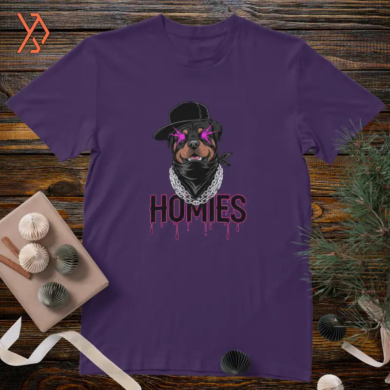 Homies Street-Style Rottweiler Graphic Tee
