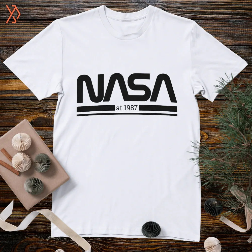 NASA "at 1987" Vintage Edition Graphic Tee — Iconic Style