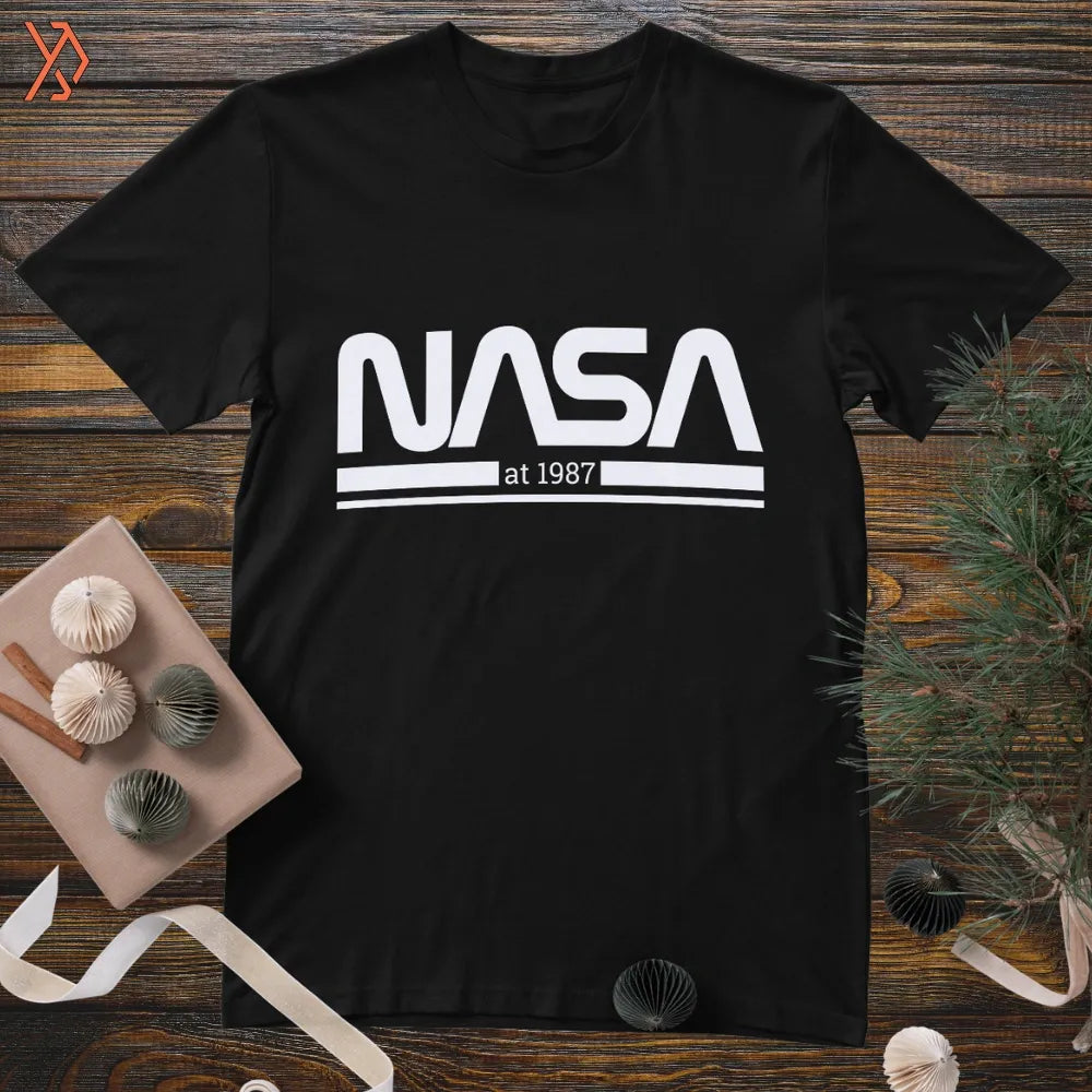 NASA "at 1987" Vintage Edition Graphic Tee — Iconic Style