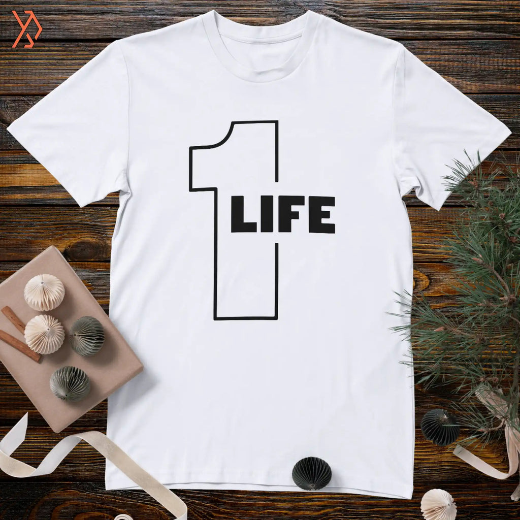 1 Life Graphic T-Shirt – Motivational & Mindset Streetwear Tee