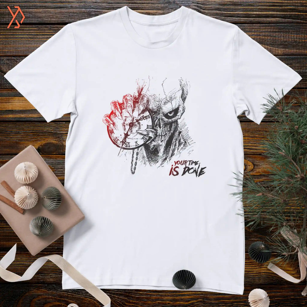 Your Time Is Done Graphic T-Shirt – Bold Statement Streetwear Tee